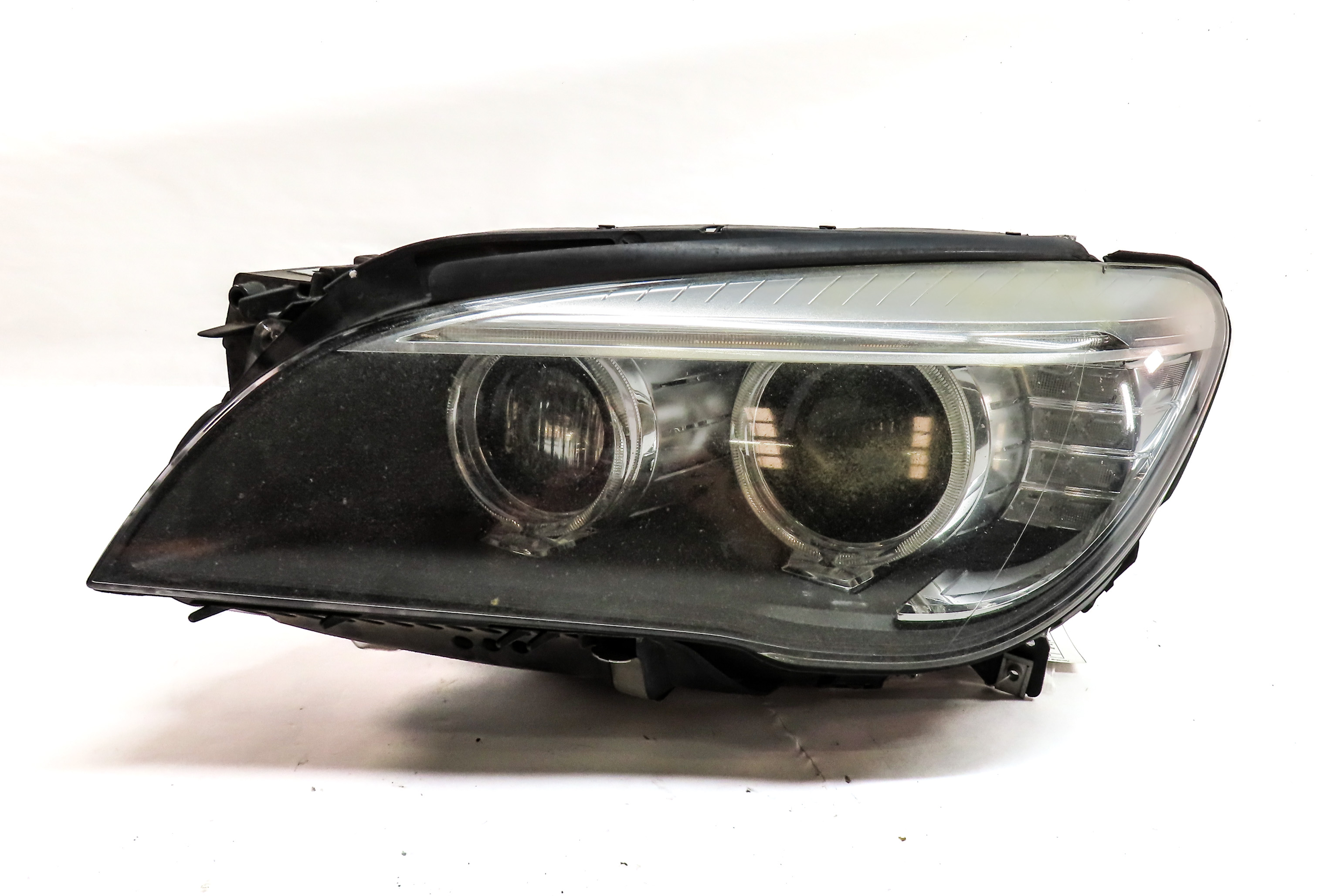 13-15 BMW 7 SERIES F01 F04 FRONT LEFT DRIVER ADAPTIVE XENON HEADLIGHT LAMP — exact item pictured